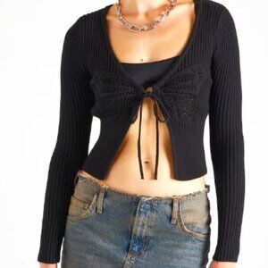 NWT Cotton On Knit Black Cardigan